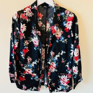 Max Silk Floral Blazer